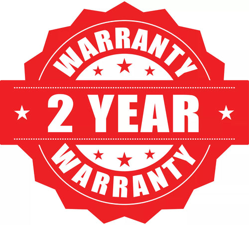 2 Year Warranty