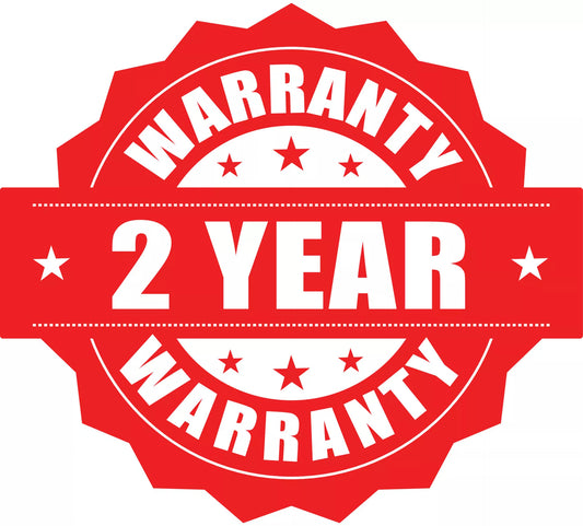 2 Year Warranty